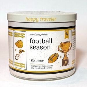 FOOTBALL SEASON 3 Wick Candle